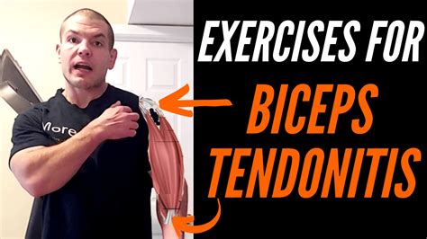 Exercises For Biceps Tendonitis Treatment