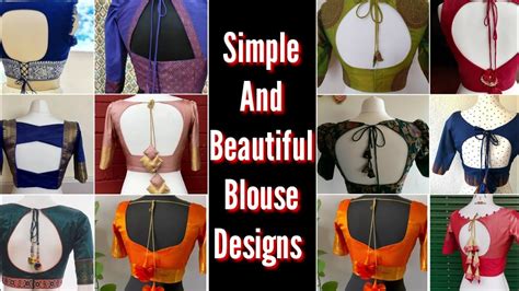 70 Simple Blouse Designs 😍😍blouse Designs New Modelblouse Ki Design