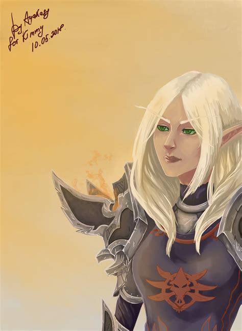 Blood Elf Paladin By Ayakasy On Deviantart