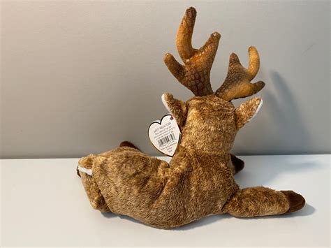 Ty Beanie Baby Roxie The Christmas Reindeer With A Red Or Etsy