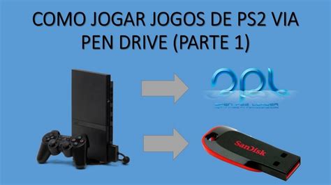 Como Jogar Jogos De Ps Via Pen Drive Parte Youtube