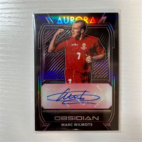 Yahoo Panini Obsidian Marc Wilmots Auto