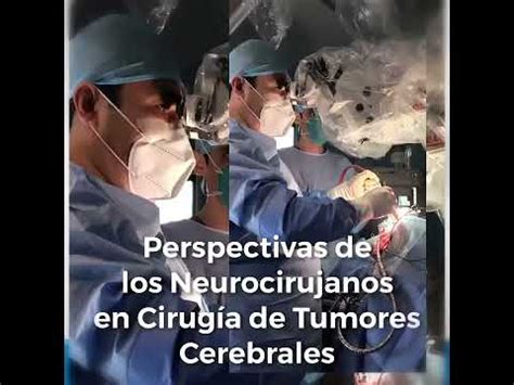 Perspectivas de los neurocirujanos en cirugía de tumores cerebrales