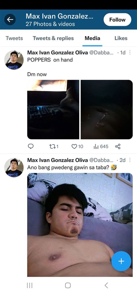 Max On Twitter Yung Poser Nating Copy Paste Nagtitinda Pa Ng Dildo