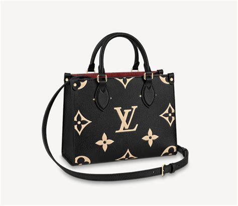 Louis Vuitton Onthego Pm Tote Bag In Giant Monogram Leather M45659