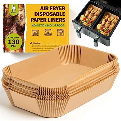 Amazon Ramlly Air Fryer Disposable Paper Liner For Ninja Dual Air