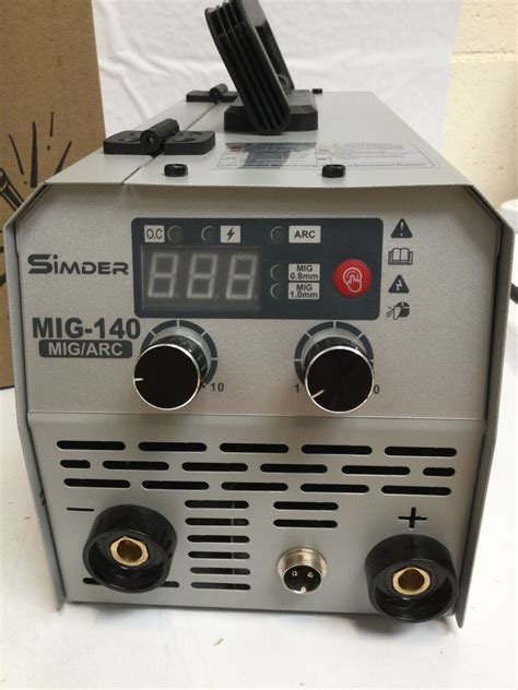 Ssimder Mig Welder Gasless Mig Mma In Welding Machine Flux Core