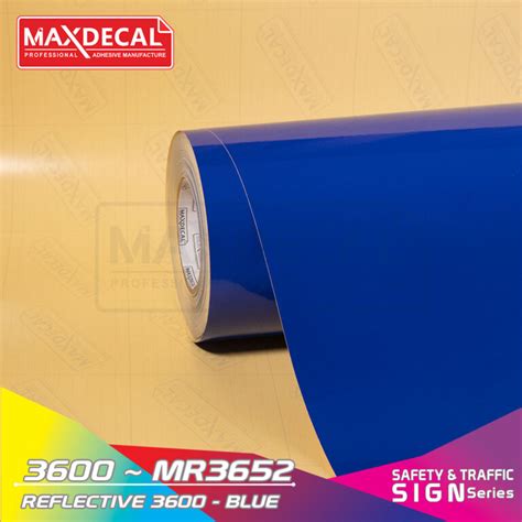 Maxdecal Mr Reflective Blue Maxdecal Professional