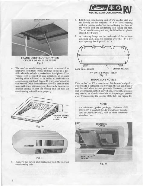 Coleman Mach 3 Air Conditioner Manual