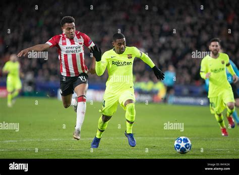 Eindhoven Netherlands 28th November 2018 Malcom Fc Barcelona And