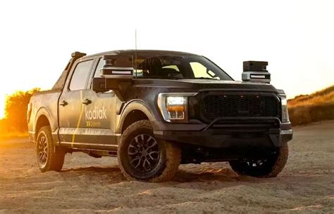 Kodiak Robotics Delivers Autonomous Ford F Prototype To Us Army