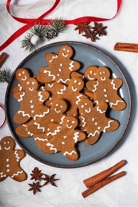 Keto Gingerbread Cookies Low Carb Spark