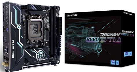 Biostar Presenta La Placa Base Mini Itx Racing B Gtn Es Atsit