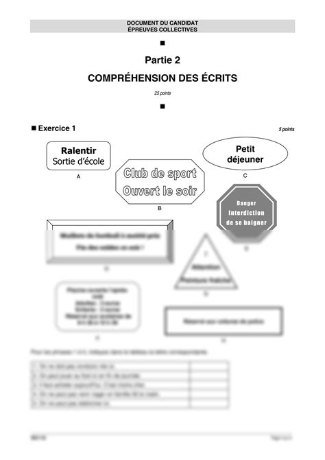 Solution Exemple Sujet Complet Delf A Tous Publics Studypool