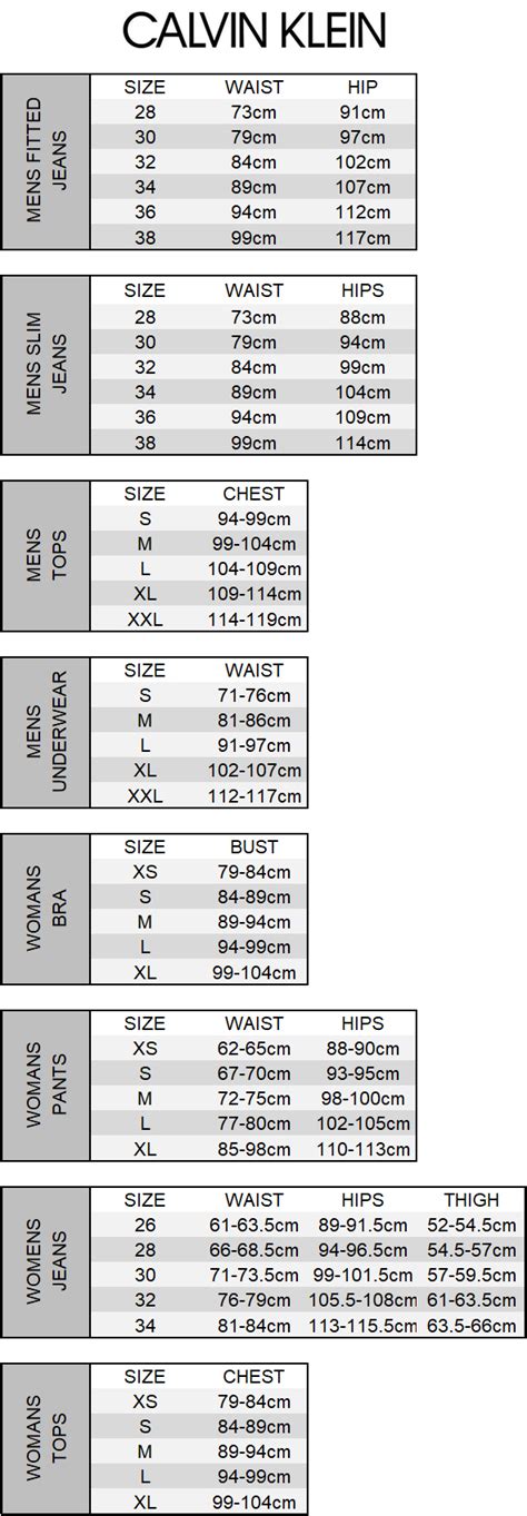 Calvin Klein Bra Size Chart Cool Product Testimonials Offers And Purchasing Advice