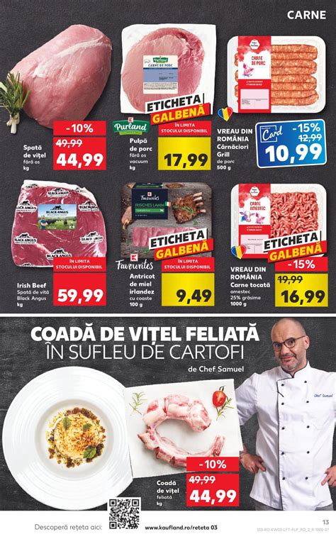 Catalog Kaufland Oferte Carne 18 24 Ianuarie 2023 Catalog AZ