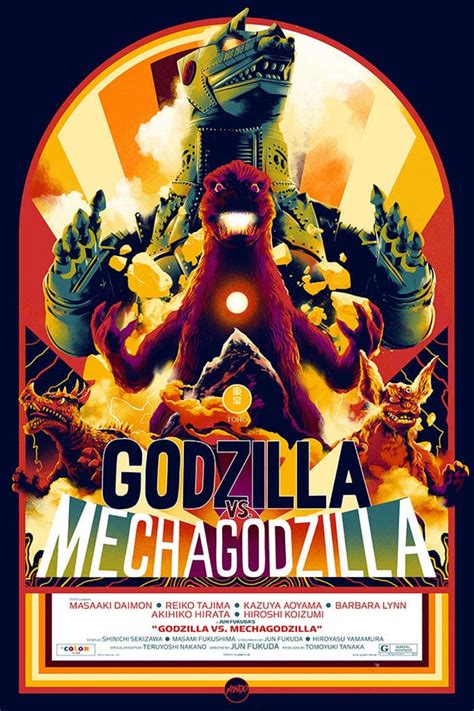 Godzilla Vs. Mechagodzilla Poster – Mondo