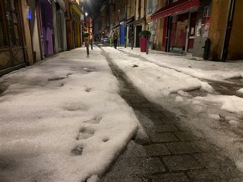 Météo Plus de 10 cm de grêle des rafales à 100 km h des inondations