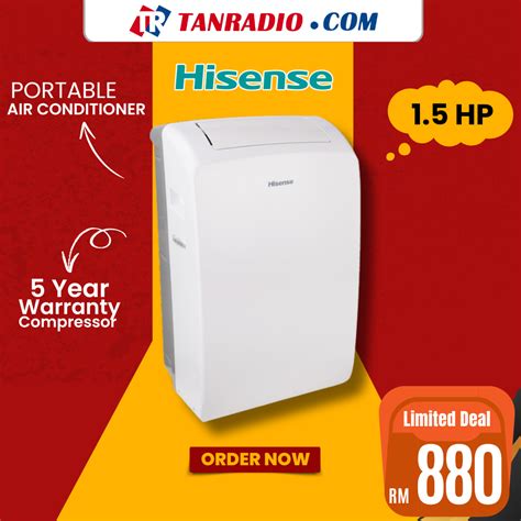 CHEAPEST Hisense 1 5HP Portable Air Conditioner Air Cond Air Cond