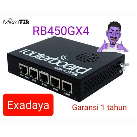 Jual Mikrotik Rb Gx Router Indoor Port Gigabit Shopee Indonesia