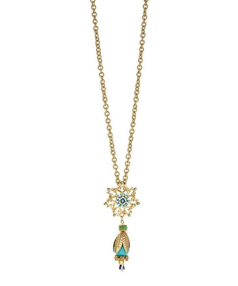 Look At This Blue Sunflake Pendant Necklace On Zulily Today Gold