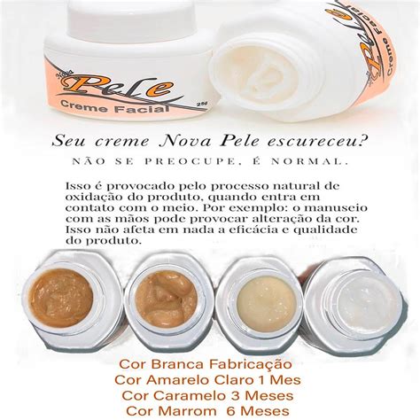 Creme Facial Clareador Nova Pele Melasma Kit Unidades Mercado Livre