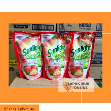 Jual Sunlight Sabun Cuci Piring Korean Strawberry Sabun Pencuci Piring