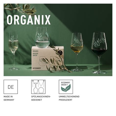 Ritzenhoff Wasserglas Organix Set