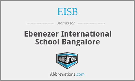 What Does Eisb Stand For