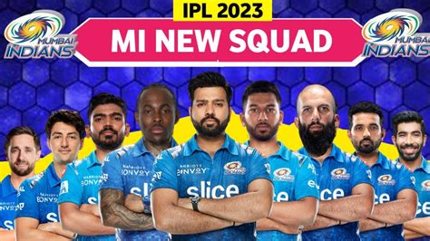 Mumbai Indians Team Squad List for IPL 2023 – Retained Players & Captain