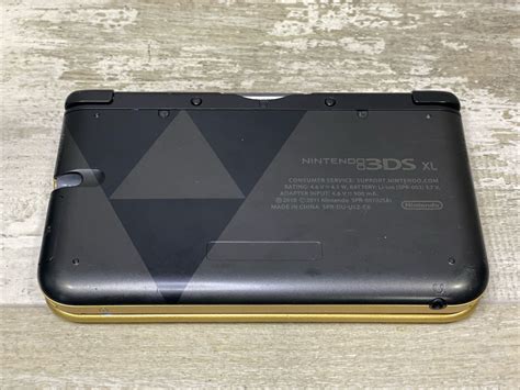 Nintendo 3ds Xl The Legend Of Zelda A Link Between Worlds Limited Edition Gold Ebay