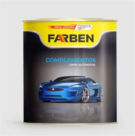 Autocores FARBEN PRETO FOSCO VINILICO 600ML