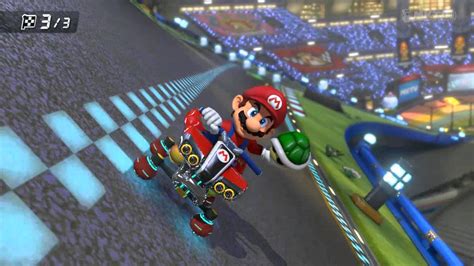 Wii U Mario Kart 8 Mario Kart Stadium Youtube