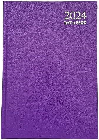 Above Premium Quality A Day To Page Diary Pastel Colour