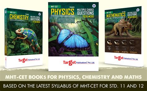 MHT CET Triumph Physics Chemistry And Maths PCM Books For Engineering