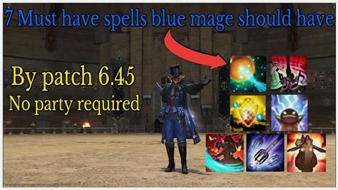 7 Must Have Spells For Blue Mage And How To Get Em Solo Youtube