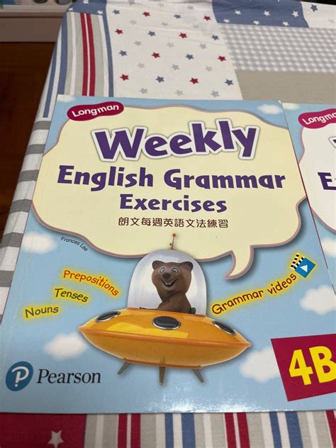 Weekly English Grammar Exercises 興趣及遊戲 書本 And 文具 書本及雜誌 補充練習 Carousell