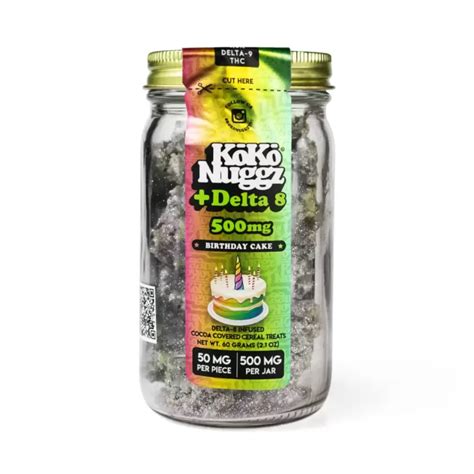 Buy URB Koko Nuggz Delta8 THC Cereal Treats 500MG BuyDeltas