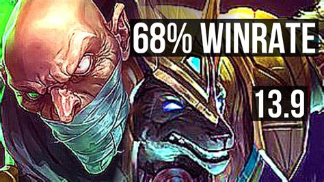 Singed Vs Nasus Top 68 Winrate Rank 7 Singed 13312 Legendary