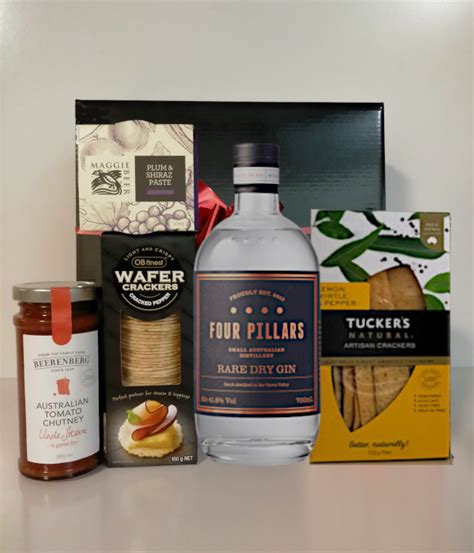 Four Pillars Gin Gourmet Treats Gift Pack - Gift It Hampers Australia