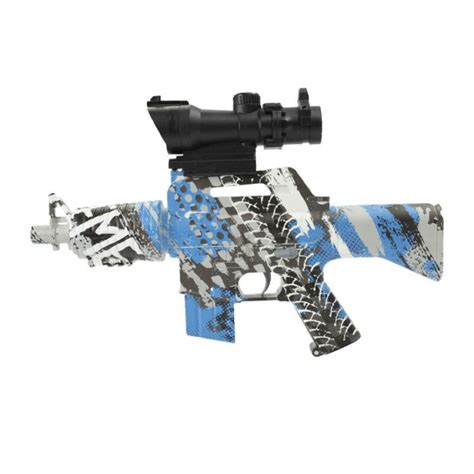 Rifle De Bolinhas De Gel Orbeez M16 Azul