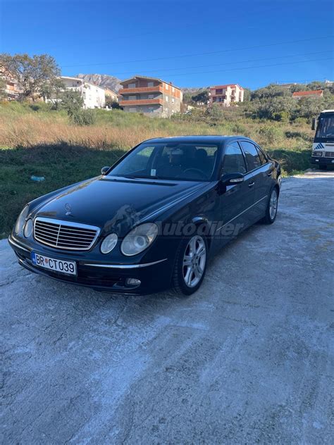 Mercedes Benz E Cdi Cijena Crna Gora Bar Bjeli I