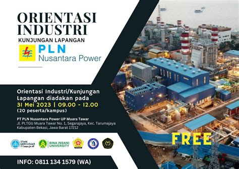 Orientasi Industri PLN Nusantara Power STMIK Mercusuar