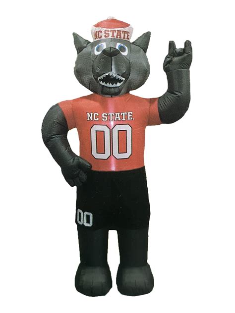 NC State LED Lit 7' Inflatable Mr. Wuf