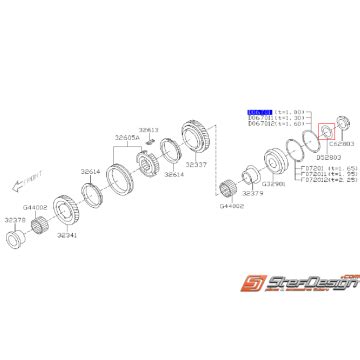 Rondelle Darr T Boite Origine Subaru Sti Stef Design