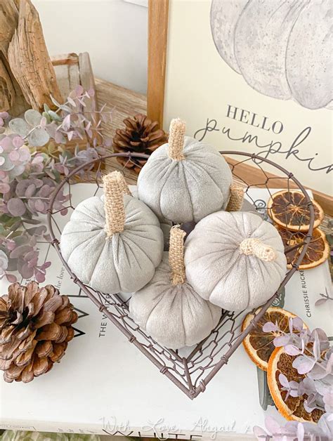 Sale Velvet Pumpkins Set Or Singles With Love Abigailx