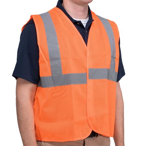 Cordova Orange Class 2 High Visibility Surveyor S Mesh Safety Vest With