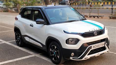 Tata Punch Pure Modified To Gt Line With Diamond Cut Alloys Rear