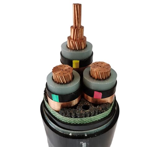 26 35kv 95mm2 Single Three Core Copper Aluminum Conductor XLPE