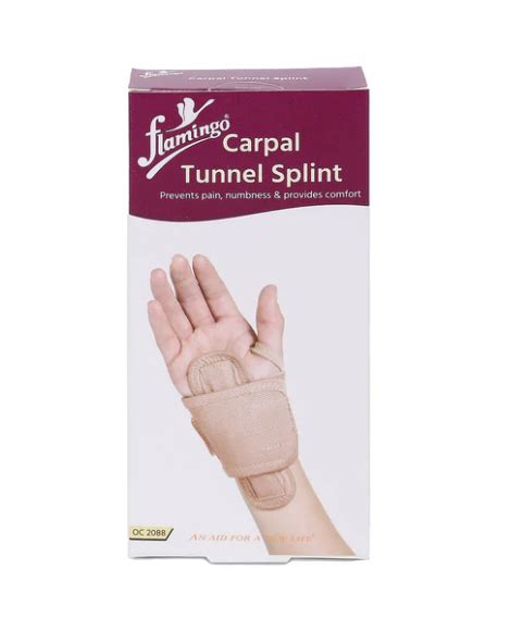 Flam Carpal Tunnel Splint Beige Univ Physio Products Kenya